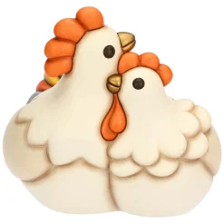 THUN Coppia gallo Jack e gallina Ester in ceramica* Animali E Mini Animali|Figure
