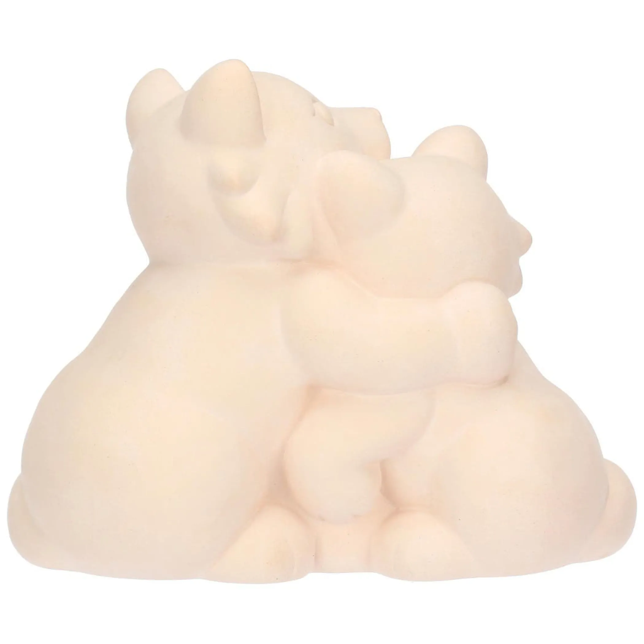 THUN Coppia Lupi - Decora Solidale Fondazione Lene* Figure In Ceramica