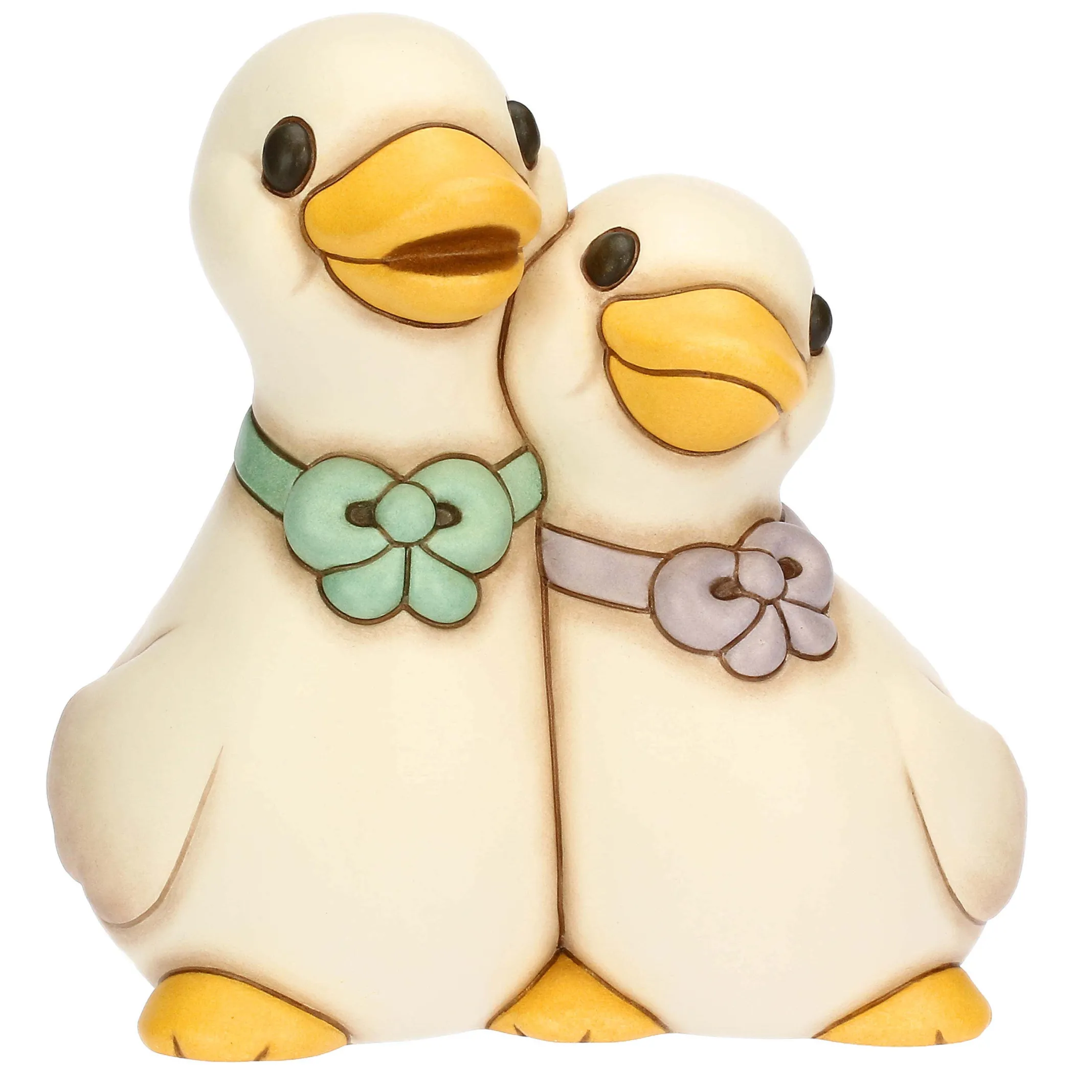 THUN Coppia oche in ceramica* Animali E Mini Animali|Figure