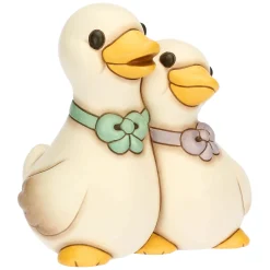 THUN Coppia oche in ceramica* Animali E Mini Animali|Figure
