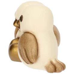 THUN Coppia passerotti in ceramica con cuore, mini* Animali E Mini Animali|Figure In Ceramica