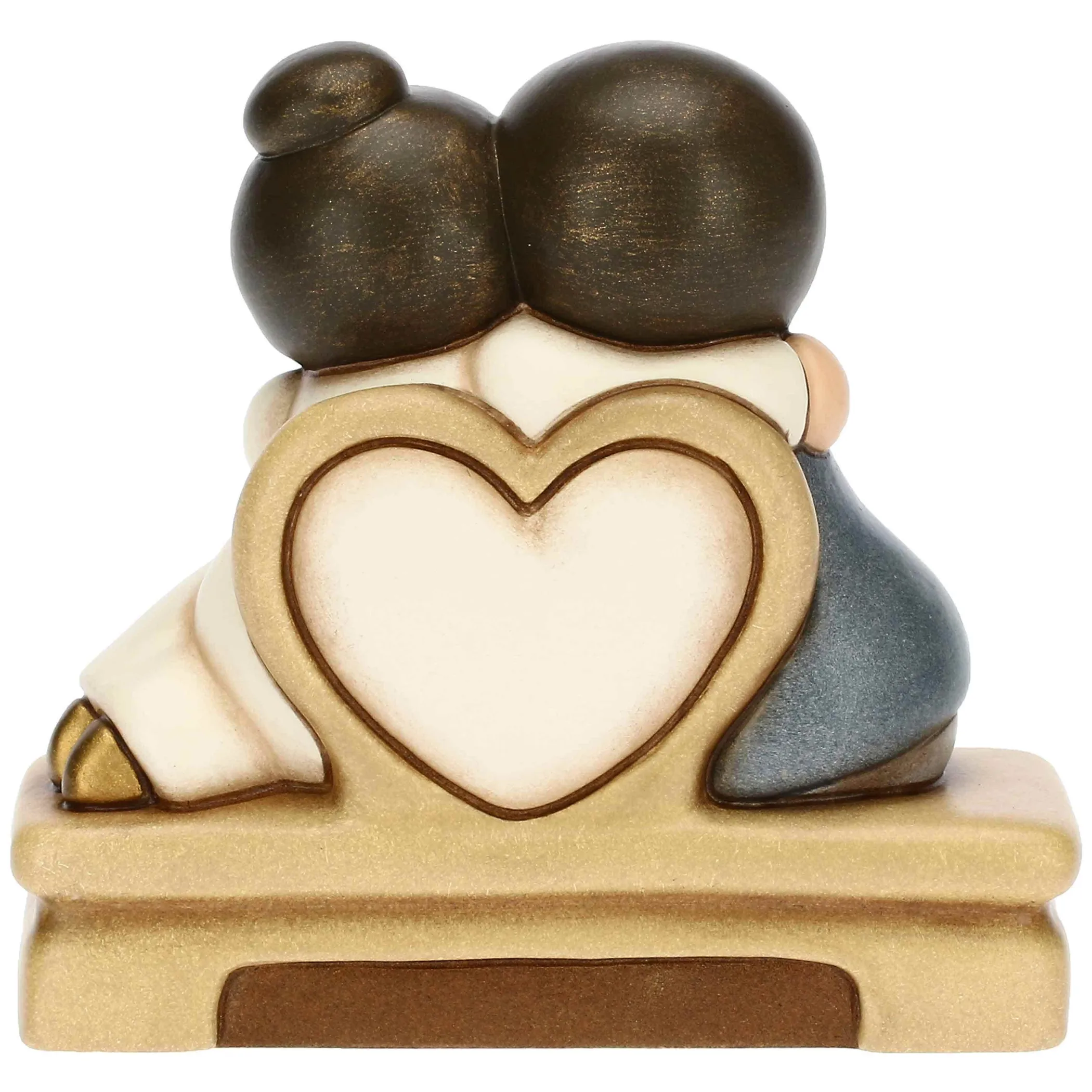 THUN Coppia sposini abbracciati seduti grandi* Bomboniere Anniversario|Bomboniere Matrimonio