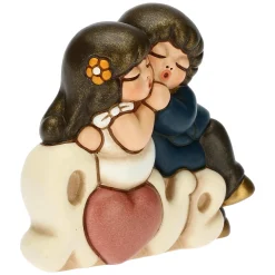 THUN Coppia sposini innamorati su scritta Love piccoli* Bomboniere Anniversario|Bomboniere Matrimonio