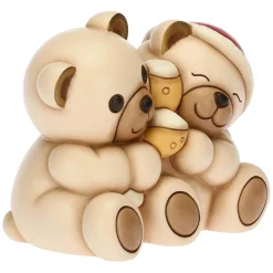 THUN Coppia Teddy che brinda* Teddy|Addobbi Natalizi