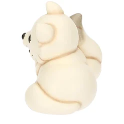 THUN Coppia volpe bianca Perla con la sua mamma in ceramica Inverno Incantato, grande* Animali E Mini Animali|Figure