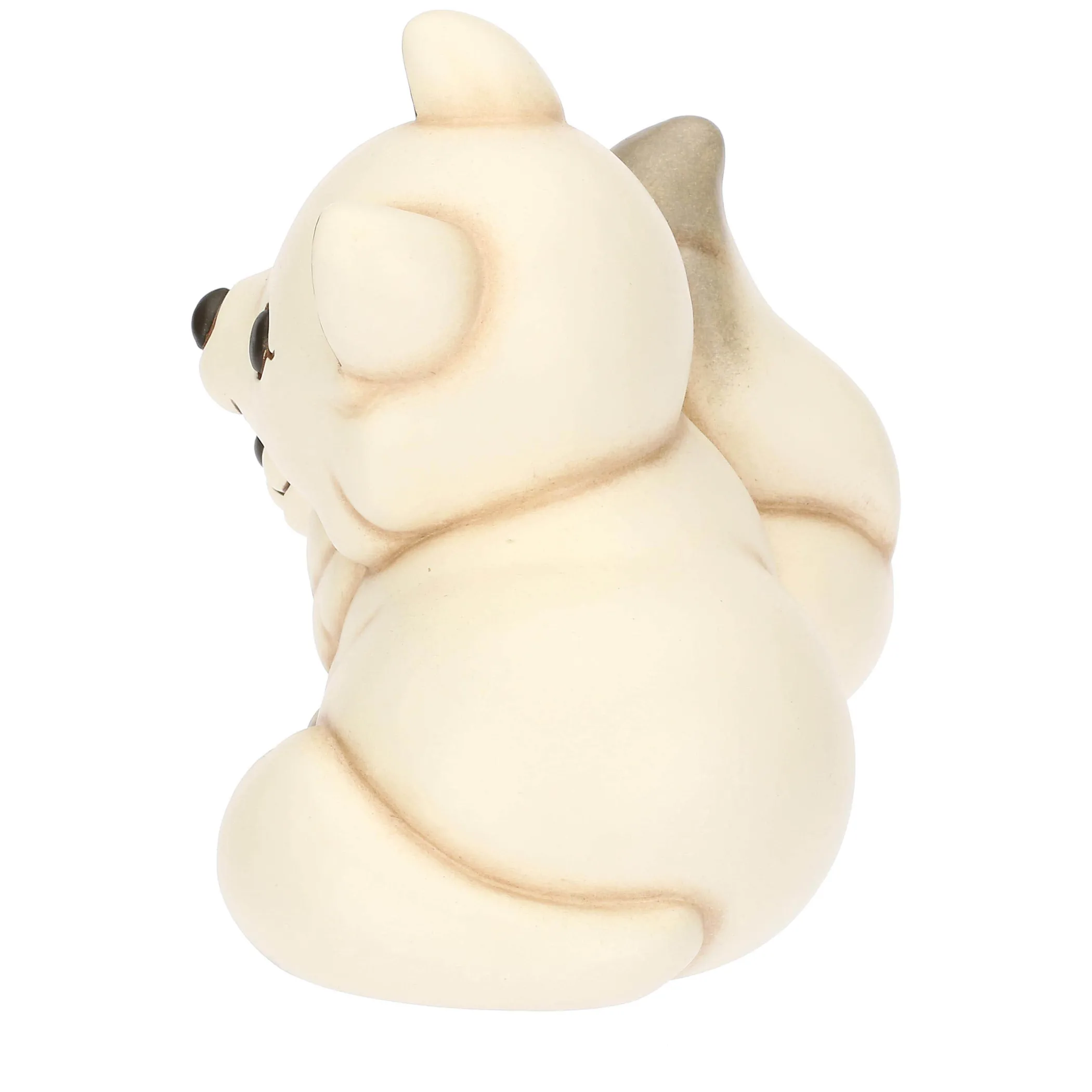 THUN Coppia volpe bianca Perla con la sua mamma in ceramica Inverno Incantato, grande* Animali E Mini Animali|Figure