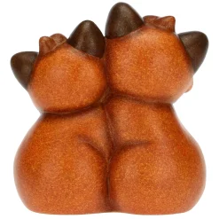 THUN Coppia volpe con cuore dorato* Animali E Mini Animali|Bomboniere Anniversario