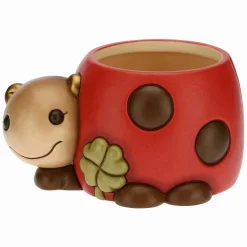 THUN Coprivaso a forma di coccinella in ceramica "Home sweet home"* Vasi E Coprivasi