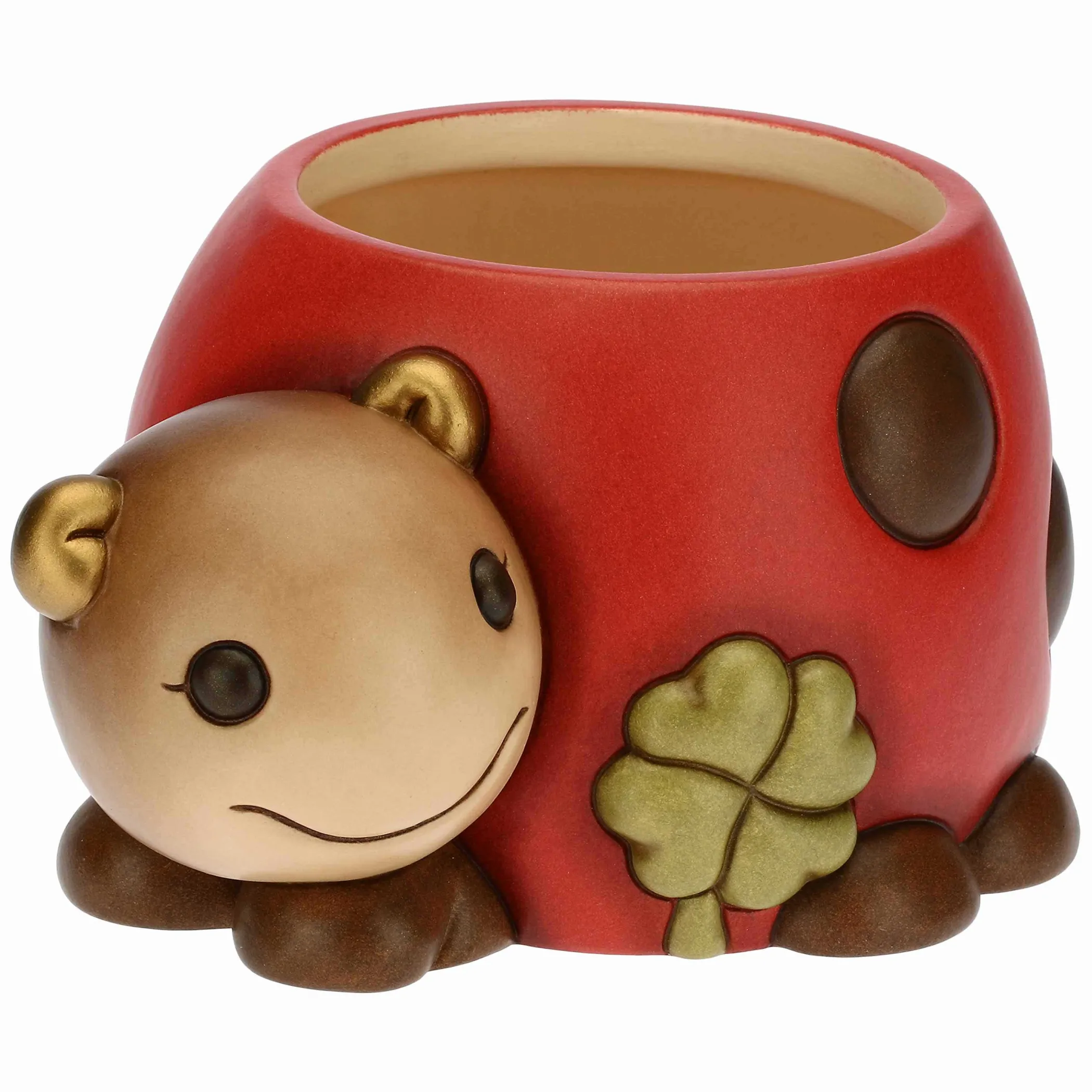 THUN Coprivaso a forma di coccinella in ceramica "Home sweet home"* Vasi E Coprivasi