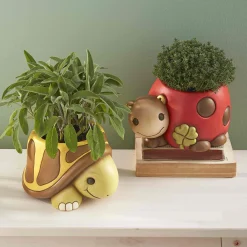 THUN Coprivaso a forma di coccinella in ceramica