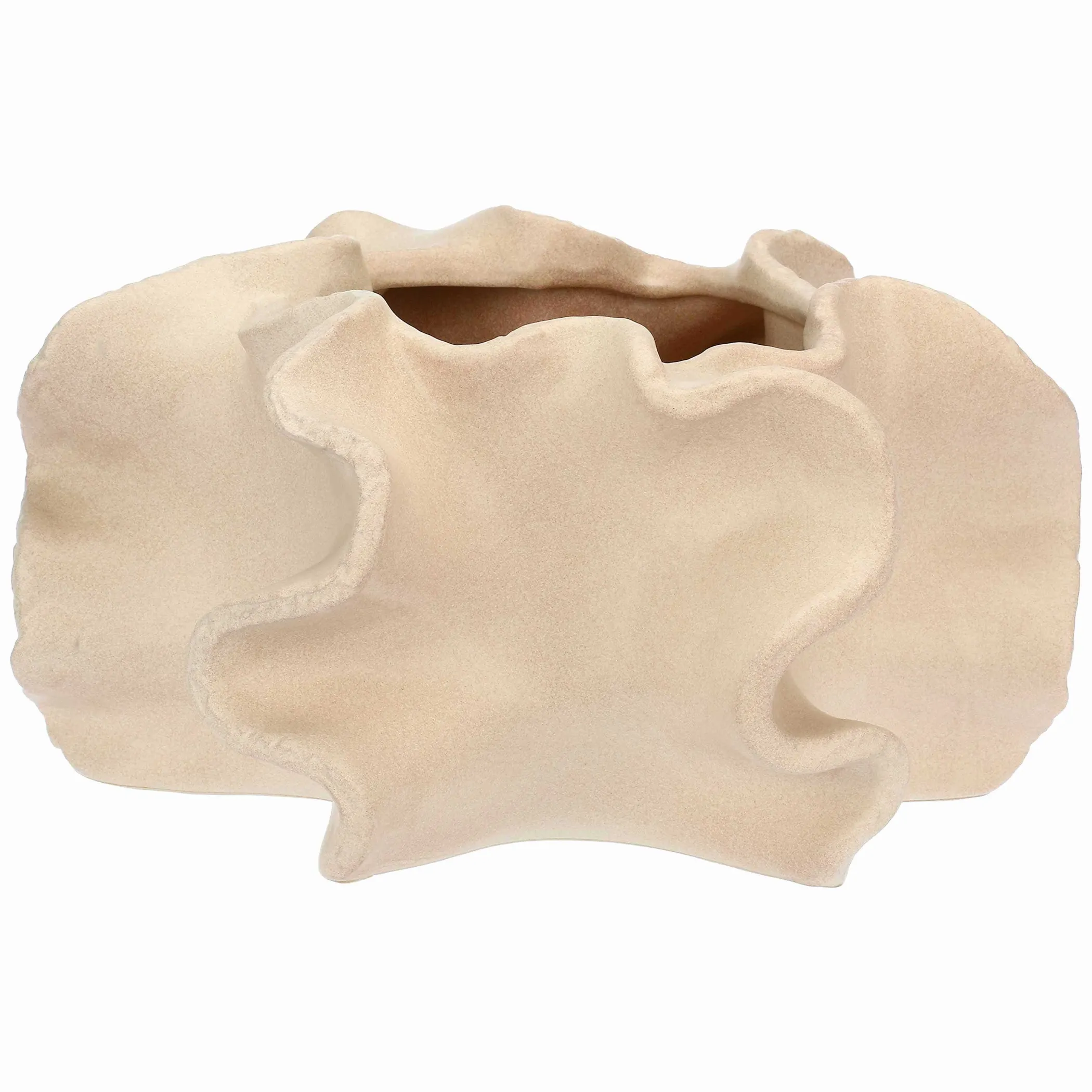 THUN Coprivaso bianco in ceramica a tema mare* Vasi E Coprivasi