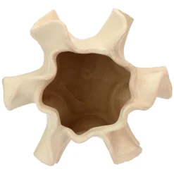 THUN Coprivaso bianco in ceramica a tema mare* Vasi E Coprivasi