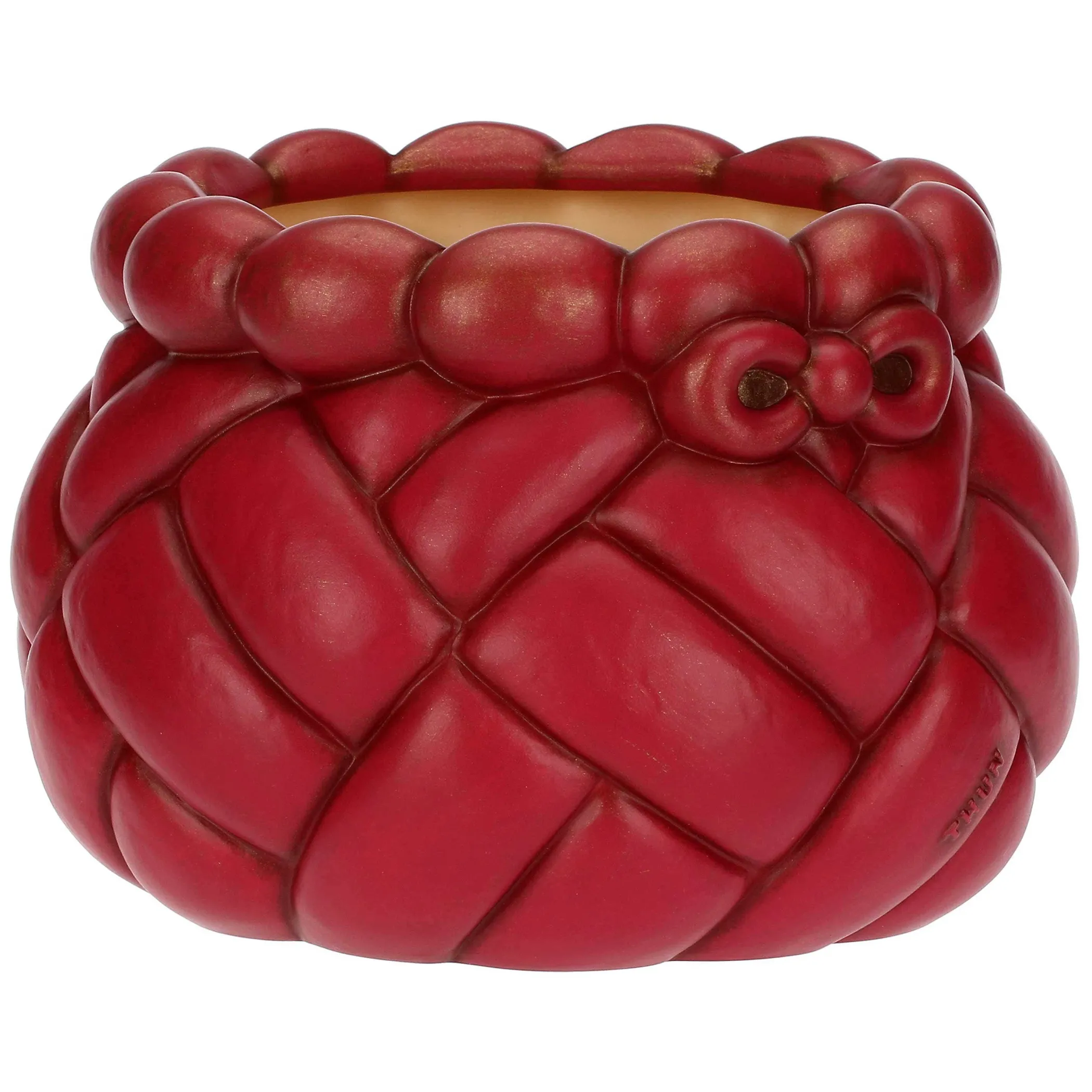 THUN Coprivaso in cercamica AbbracciAMI, medio* Vasi E Coprivasi