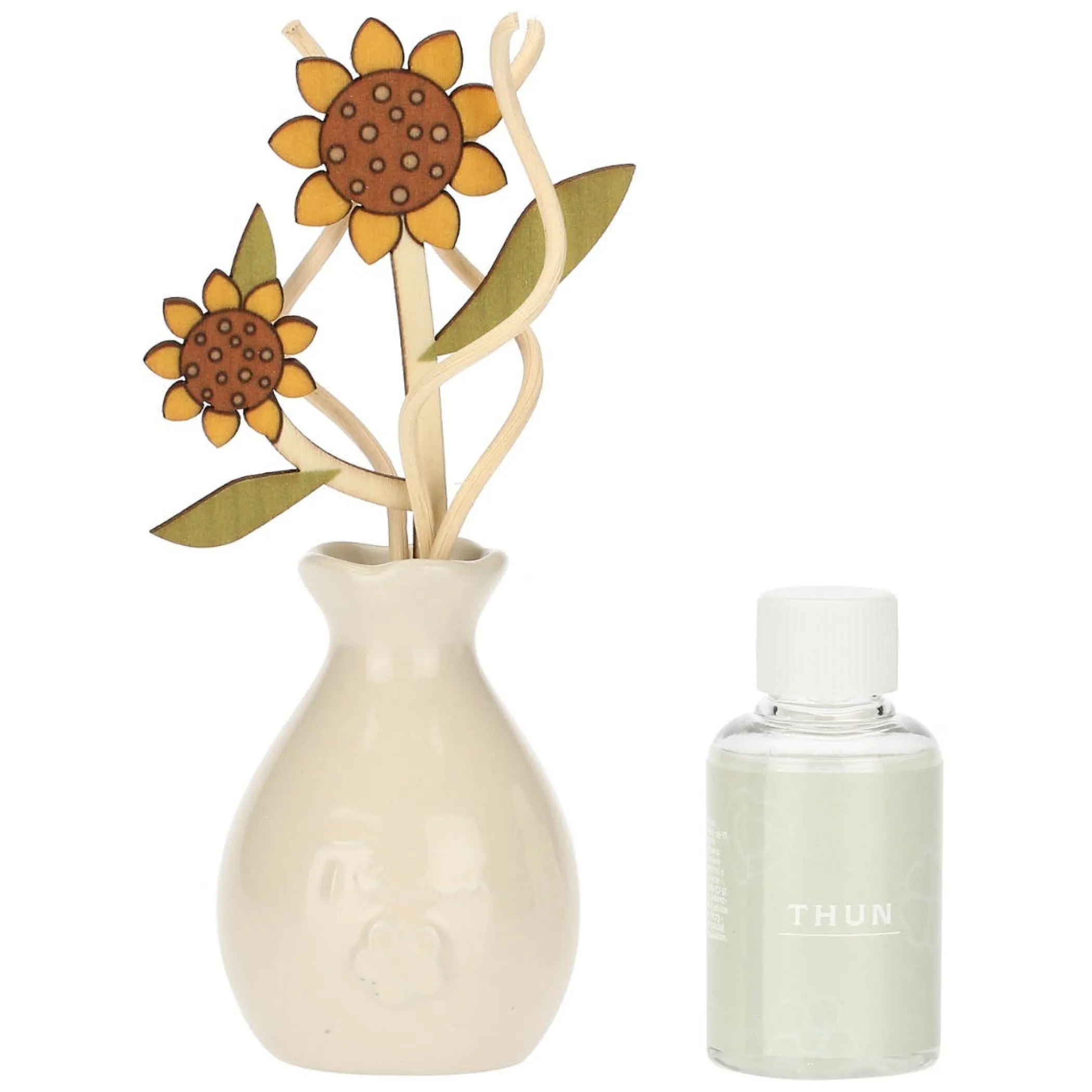 THUN Diffusore con girasole in porcellana* Bomboniere Matrimonio|Diffusori