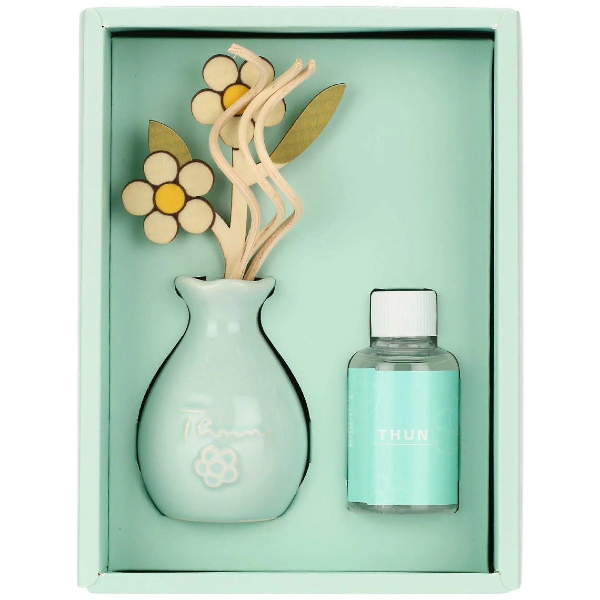 THUN Diffusore con margherita in porcellana* Bomboniere Matrimonio|Diffusori