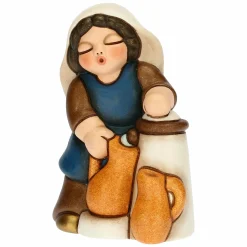 THUN Donna alla fontana Presepe Classico blu* Presepe