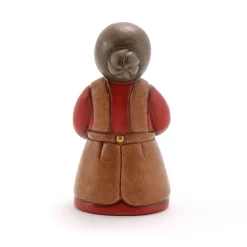 THUN Donna con arcolaio Presepe classico variante rossa* Presepe