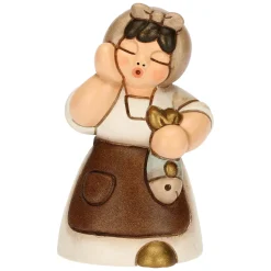 THUN Donna con pesce in ceramica Presepe Classico bianco* Presepe