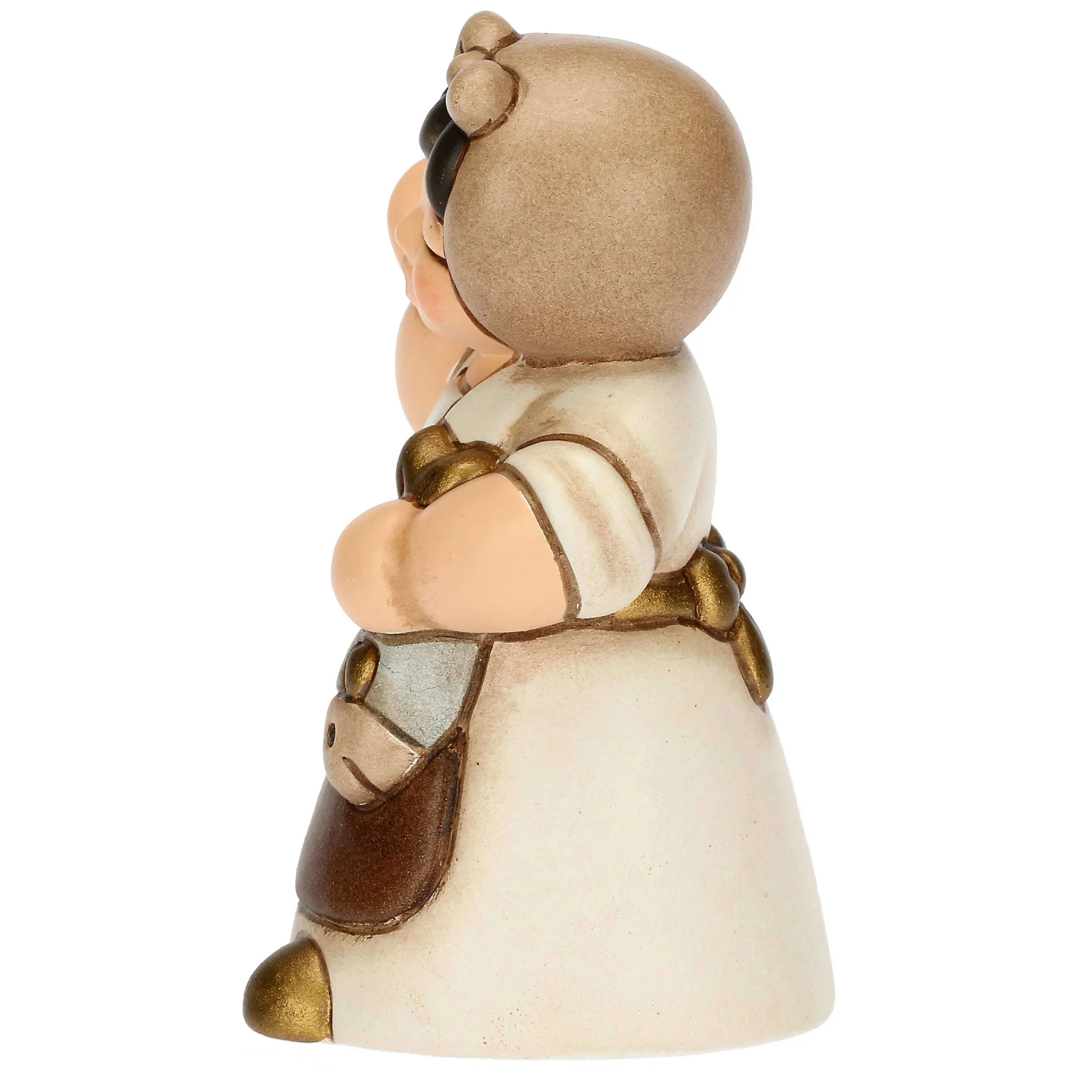 THUN Donna con pesce in ceramica Presepe Classico bianco* Presepe