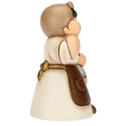 THUN Donna con pesce in ceramica Presepe Classico bianco* Presepe