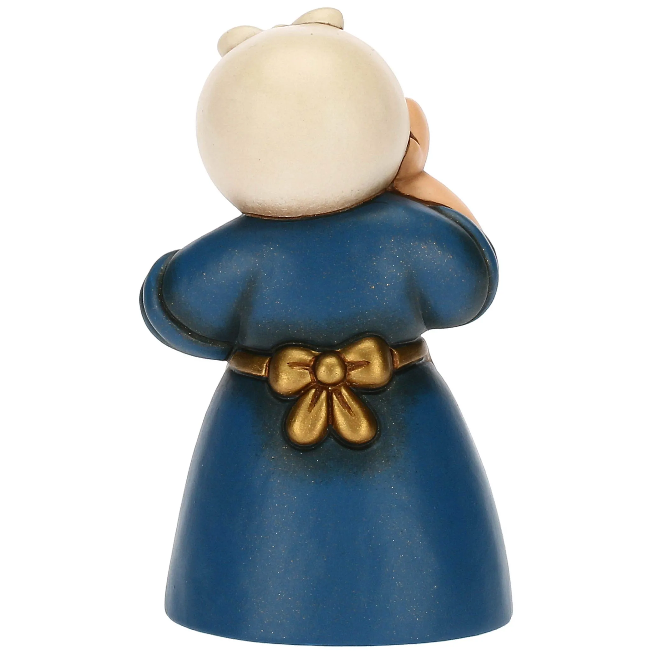 THUN Donna con pesce in ceramica Presepe Classico blu* Presepe