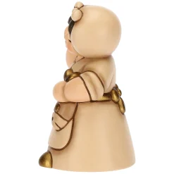 THUN Donna con pesce in ceramica Presepe Classico champagne* Presepe