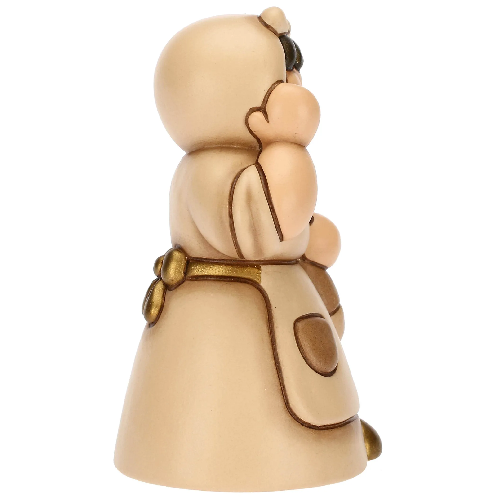 THUN Donna con pesce in ceramica Presepe Classico champagne* Presepe