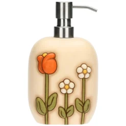 THUN Dosasapone in ceramica Happy Country* Portasapone E Portaspazzolini