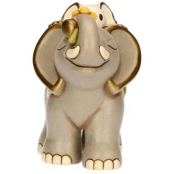 THUN Elefante Elly con cucciolo in ceramica* Animali E Mini Animali|Bomboniere Comunione