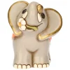 THUN Elefante Elly con fiore in ceramica, medio* Animali E Mini Animali|Bomboniere Comunione