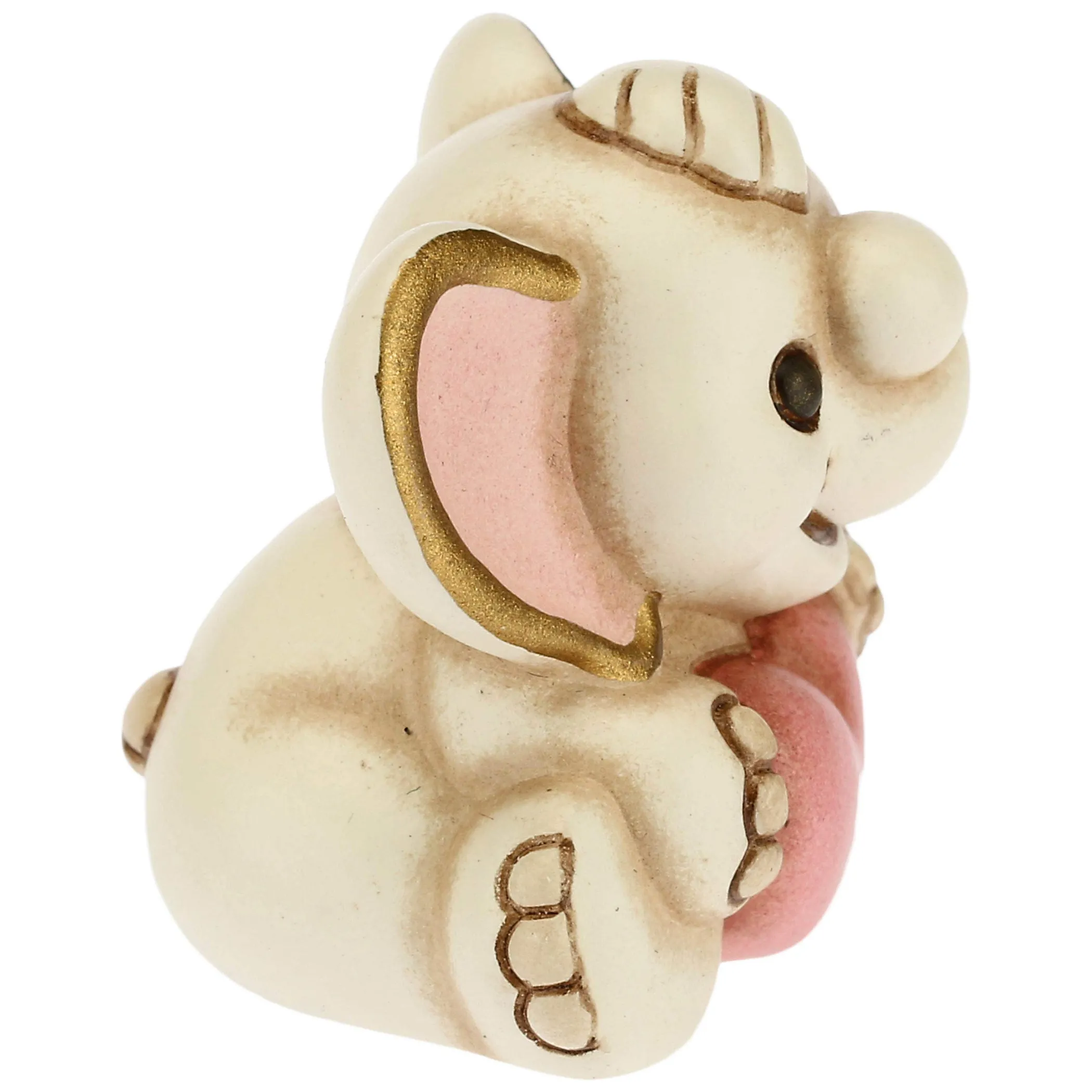 THUN Elefantino nascita con cuore rosa mini* Bomboniere Battesimo|Bomboniere Nascita