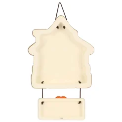 THUN Formella a forma di casa targhetta personalizzabile in ceramica Inverno Incantato* Formelle|Formelle