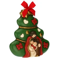 THUN Formella albero di Natale con Sacra Famiglia grande* Addobbi Natalizi|Formelle