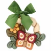 THUN Formella con farfalla e fiore in ceramica AbbracciAMI, media* Formelle|Formelle