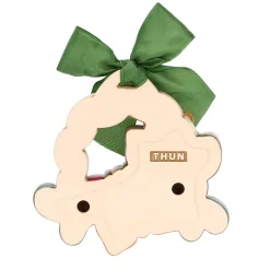 THUN Formella con farfalla e fiore in ceramica AbbracciAMI, media* Formelle|Formelle