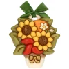 THUN Formella con girasoli in ceramica, grande* Formelle|Formelle