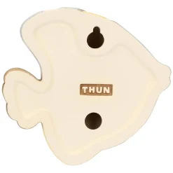 THUN Formella 3D pesce a strisce in ceramica, piccola* Formelle|Formelle