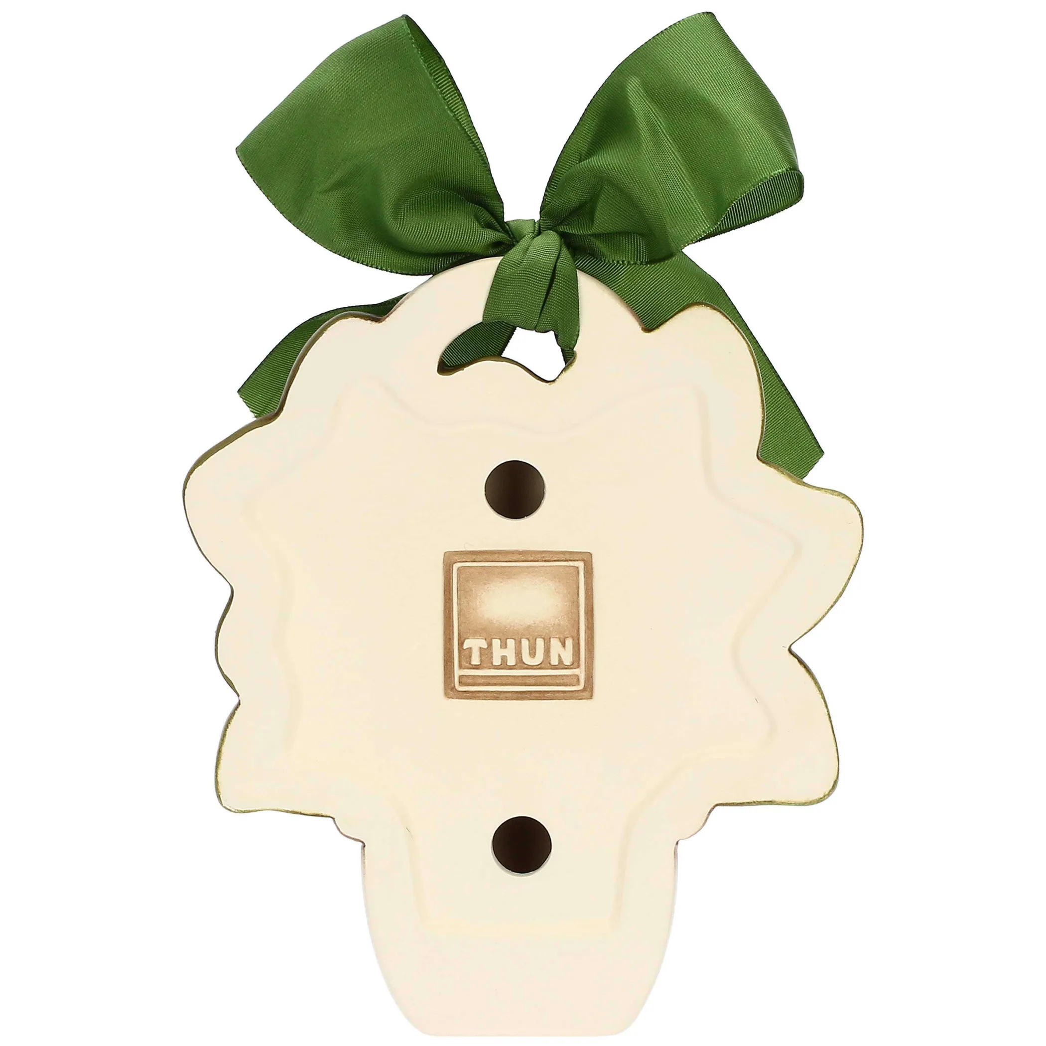 THUN Formella in ceramica vasetto con frutta e coccinella AbbracciAMI* Formelle|Formelle