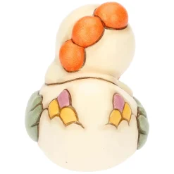 THUN Gallina Ester con fiore in ceramica Sorprese di Pasqua, piccola* Animali E Mini Animali|Figure
