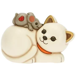 THUN Gatto con topolino* Animali E Mini Animali|Bomboniere Comunione