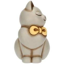 THUN Gatto Momi con fiocco in ceramica, medio* Animali E Mini Animali|Figure