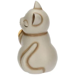 THUN Gatto Momi con fiocco in ceramica, medio* Animali E Mini Animali|Figure