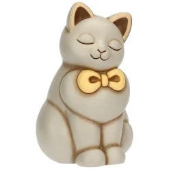 THUN Gatto Momi con fiocco in ceramica, grande* Animali E Mini Animali|Figure In Ceramica