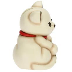 THUN Gatto salvadanaio con quadrifoglio portafortuna* Animali E Mini Animali|Bomboniere Comunione