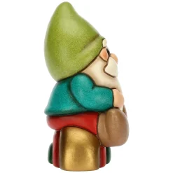THUN Gnomo Oliver su arcobaleno in ceramica Bosco Magico* Bomboniere Cresima|Bomboniere Comunione