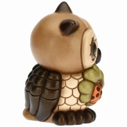 THUN Gufo saggio con quadrifoglio portafortuna medio* Animali E Mini Animali|Bomboniere Laurea