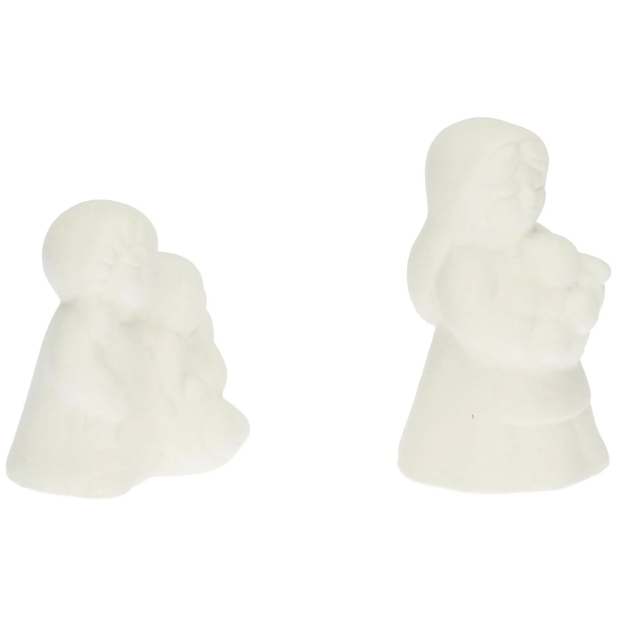 THUN Kit Personaggi - Donna con coniglio e Bambini con oca* Presepe