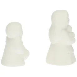 THUN Kit Personaggi - Donna con coniglio e Bambini con oca* Presepe