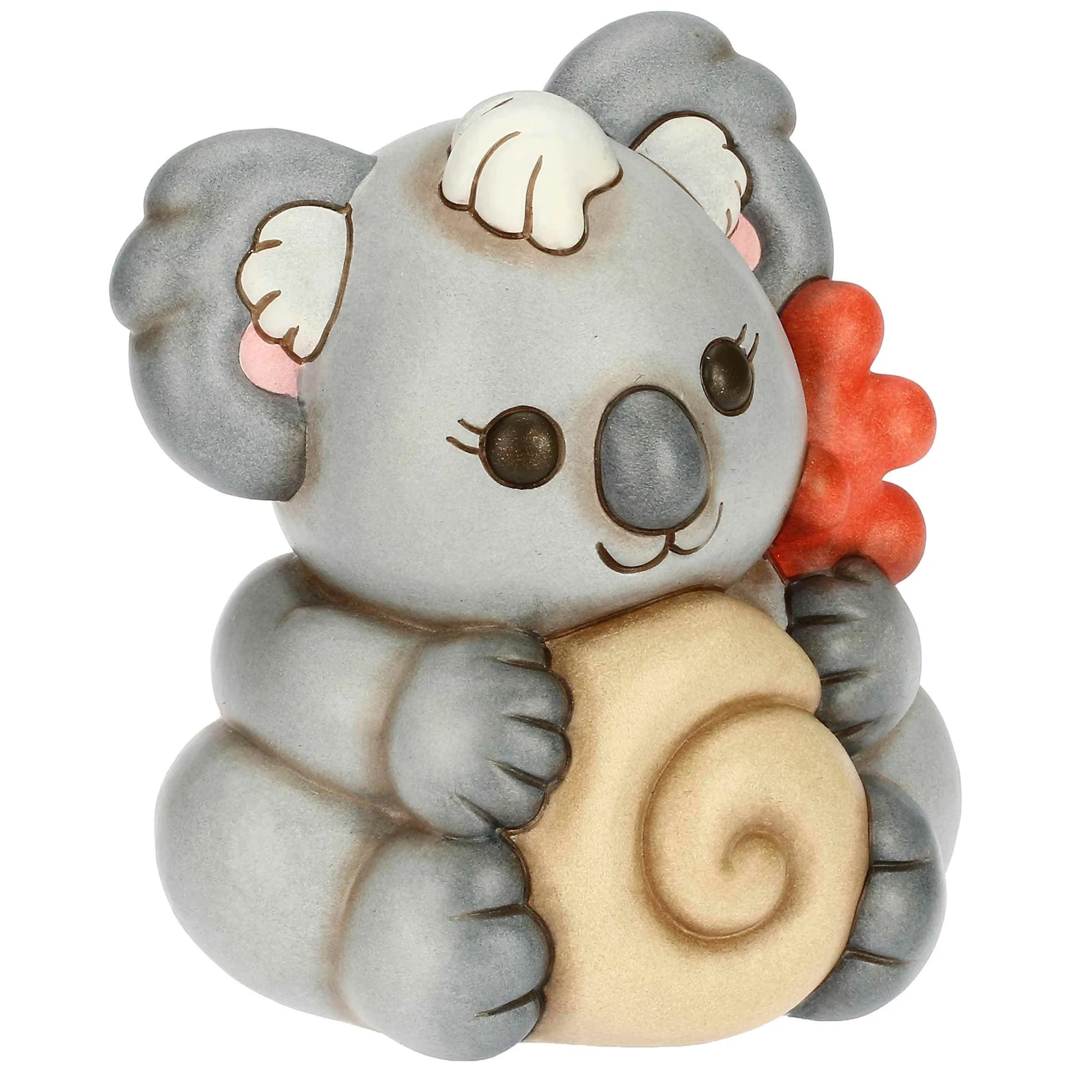THUN Koala Sydney con conchiglia e corallo in ceramica, grande* Animali E Mini Animali|Figure