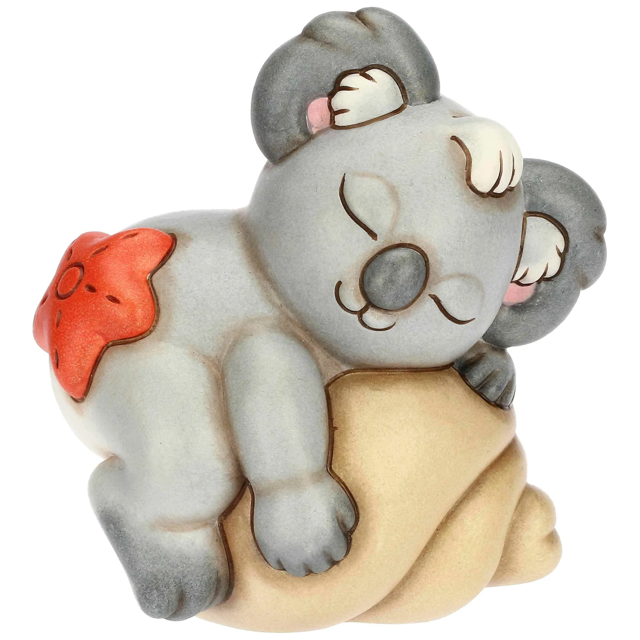 THUN Koala Sydney con stella marina in ceramica, medio* Animali E Mini Animali|Figure In Ceramica